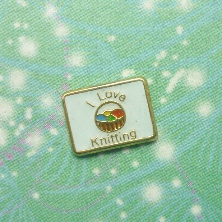 I Love Knitting Charm for Glass Lockets For Keychain Pendant Etc