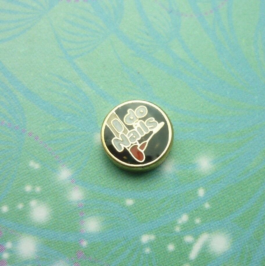 I Do Nails - Charm for Memory Necklace Pendant Lockets Keychain Etc