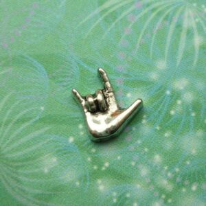 I Love You Jewel For Locket Keychain Etc - Sign Language