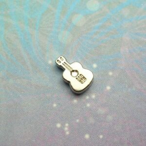 Guitar Music Charm for Memory Lockets: A Meaningful Keepsake Jewellery Piece