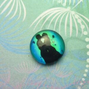 Love is in the Air Handmade Glass Cabochon 12mm Charm for Floating Living Locket