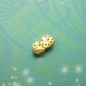 Dice Charm For Story Glass Memory Lockets