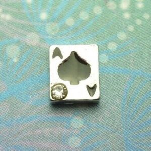 Ace of Spades - Charm for Glass Lockets