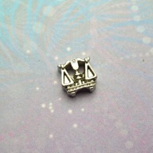 Scales Charm for Memory Lockets: A Meaningful Keepsake Jewellery Piece