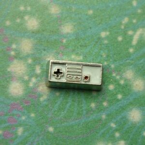 Nintendo Style Game Controller Charm for Memory Lockets: A Meaningful Keepsake