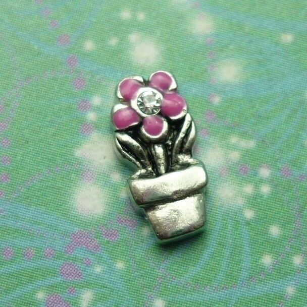 Flower Pot Jewel For Story Charm Locket