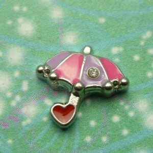 Umbrella Charm for Memory Lockets: A Meaningful Keepsake Jewellery Piece