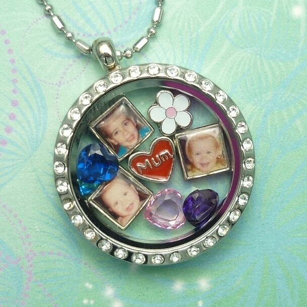 Elegant Silver Cameo Charm For Locket Keepsake Jewellery - Image 2