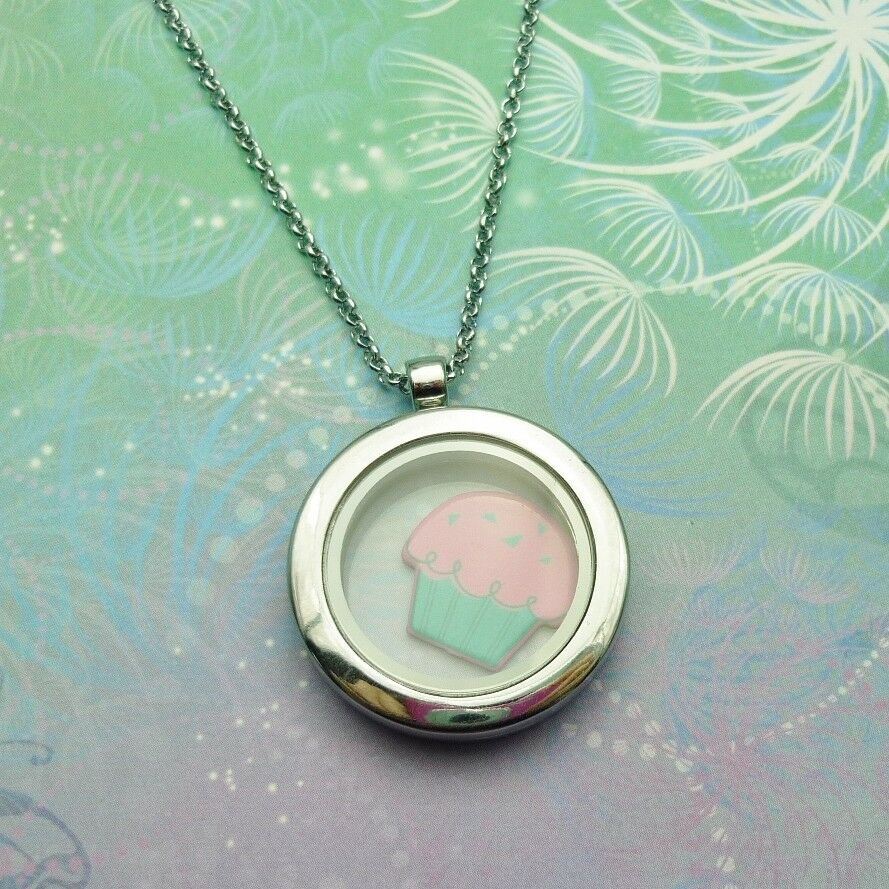 Big Cup Cake Charm for Memory Lockets: A Meaningful Keepsake Jewellery Piece - Image 3