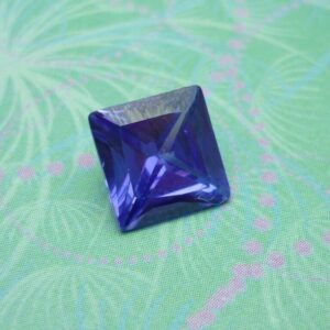 Dark Amethyst 8mm Jewel Charm for Memory Lockets: Meaningful Keepsake Jewellery
