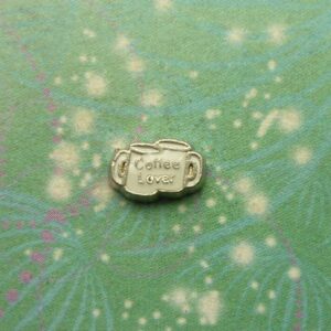 Coffee Lover Charm for Memory Lockets: A Meaningful Keepsake Jewellery Piece