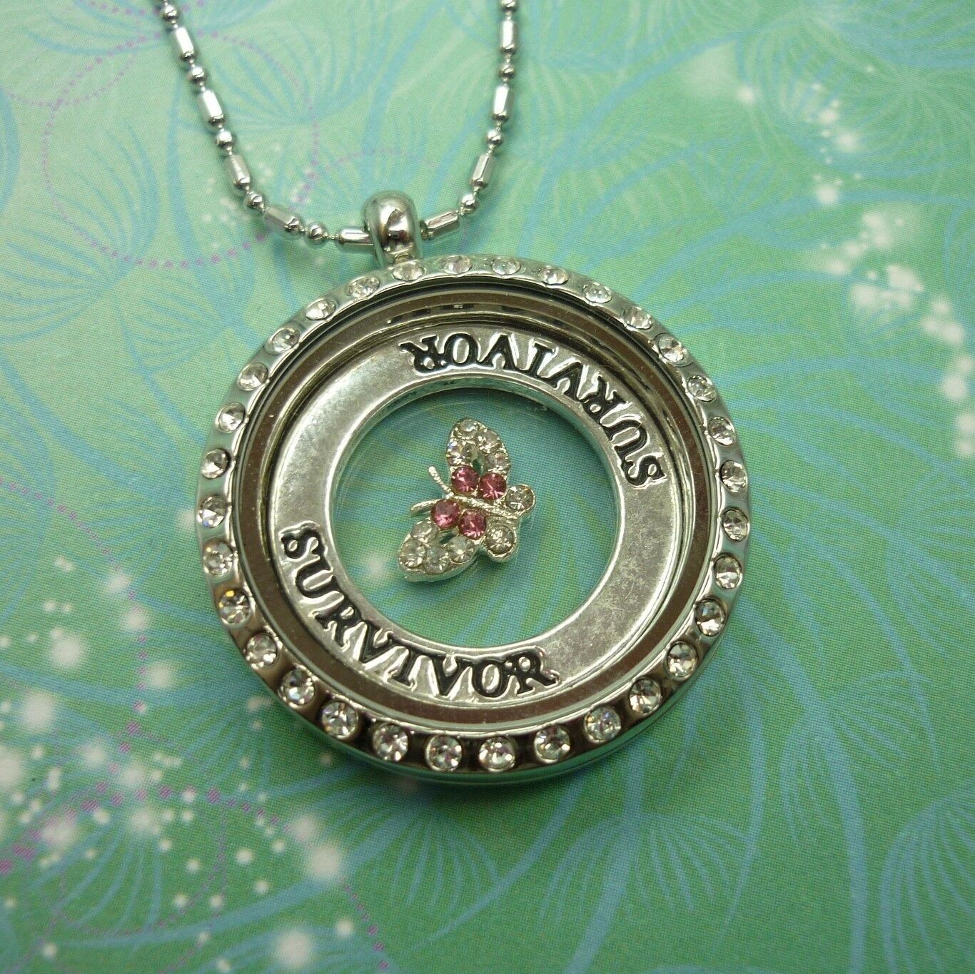 Joy Circle Charm for Personalised Keepsake Memory Locket Jewellery - Image 3
