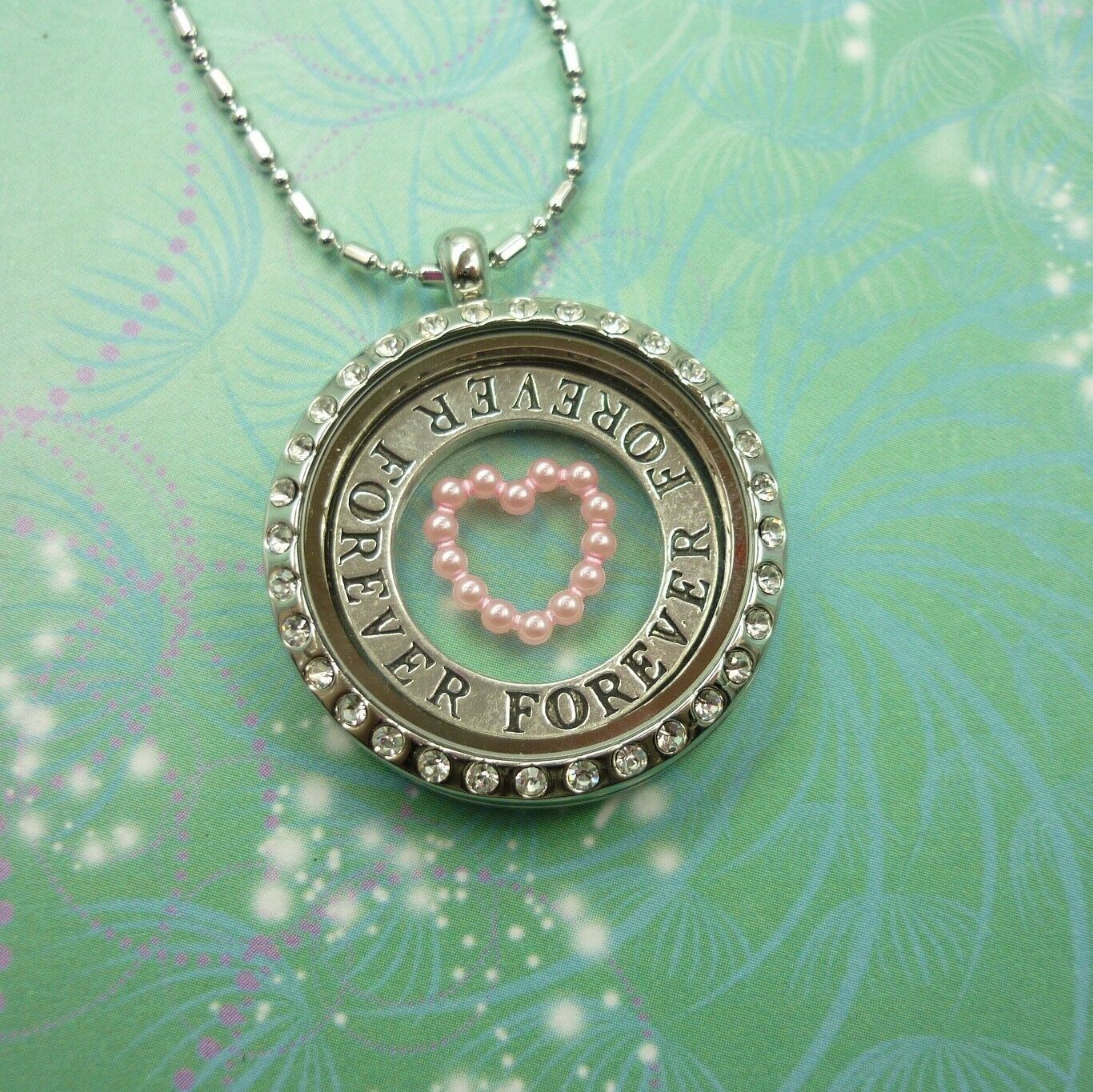 Joy Circle Charm for Personalised Keepsake Memory Locket Jewellery - Image 4
