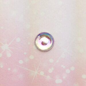 Shimmering rainbow bubble Charm for Personalised Keepsake Memory Lockets