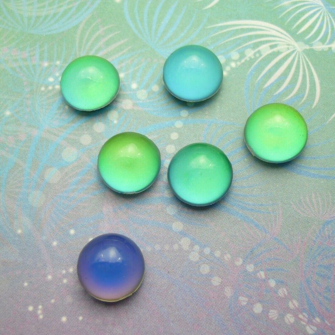 Moodstone Charm For Living Locket Necklace Glass Memory Pendant