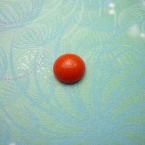 Red Glass Cab Jewel Charm for Memory Lockets: A Meaningful Keepsake Gift