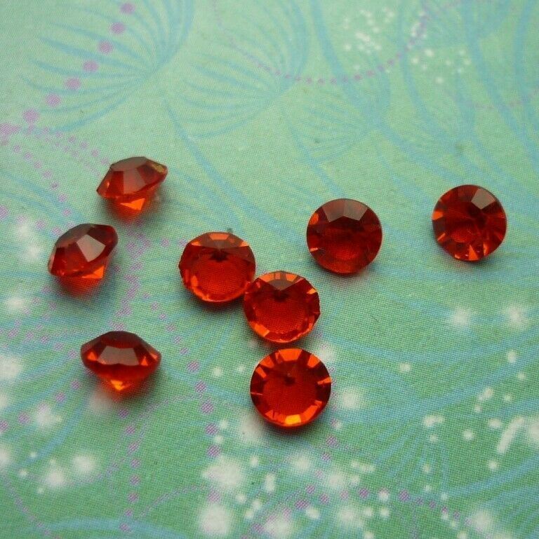 Elegant Orange Jewel For Story Charm Locket