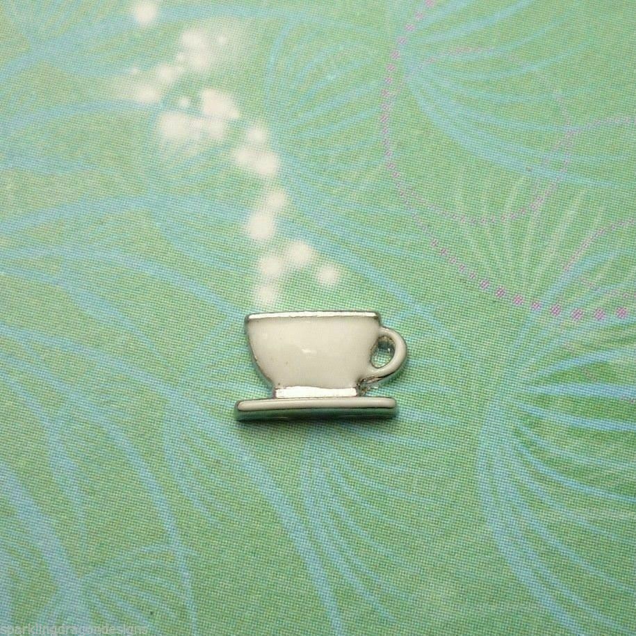Coffee Travel Mug - Floating Charm for Memory Lockets,Story & Living Lockets - Image 11