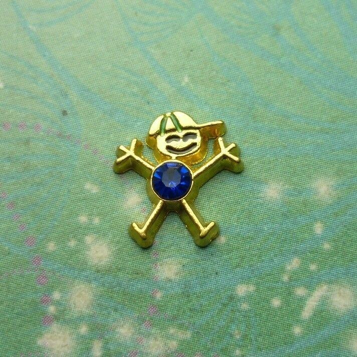 Birthsone Boy Gold Bigger Jewel For Pendant - September