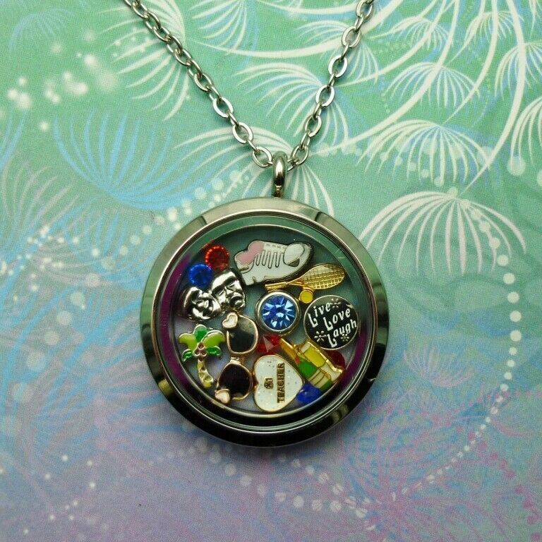 Be Mine Heart Silver Charm for Locket Pendants DIY Bracelets Necklace Jewellery - Image 2