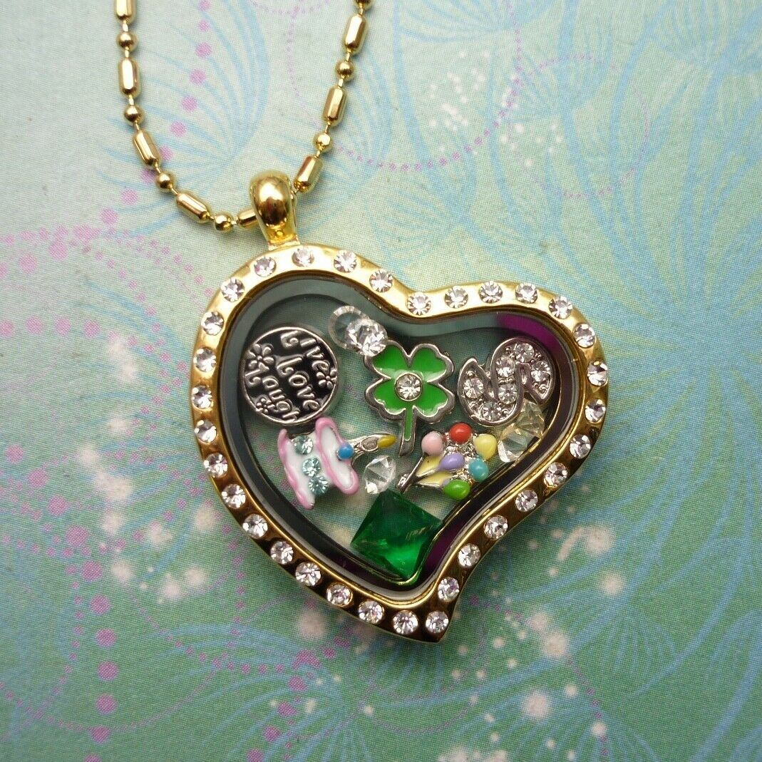 Be Mine Heart Silver Charm for Locket Pendants DIY Bracelets Necklace Jewellery - Image 3