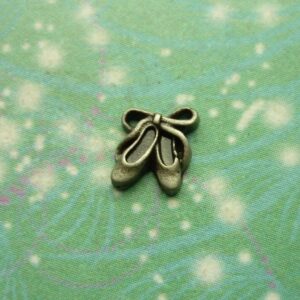 Ballet Slipper Charm for Pendants DIY Bracelets Necklace Jewellery