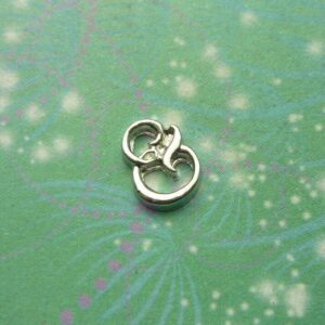 Silver And Symbol - & - Charm for Locket pendants or earrings