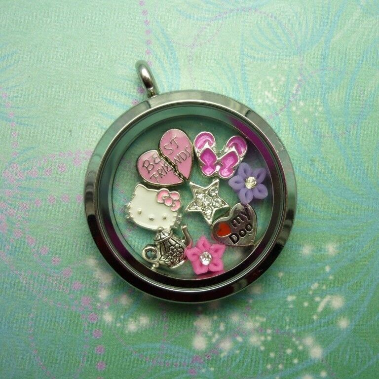 21st Cake Birthday Charm for Floating Locket Story Pendant - Image 2