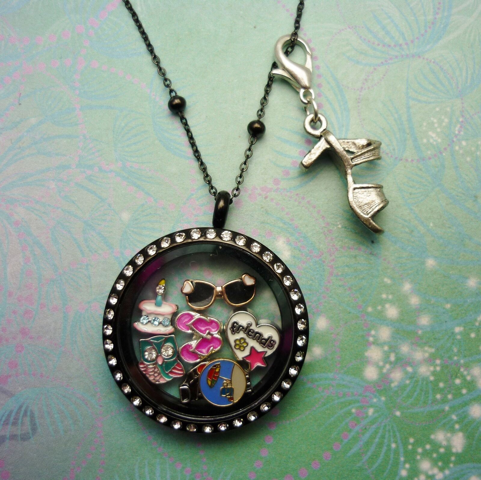 21st Cake Birthday Charm for Floating Locket Story Pendant - Image 3