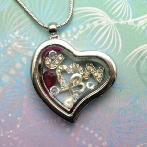 Adorable Charm Locket - Customized with your Initials - Wedding Gift for a Bride