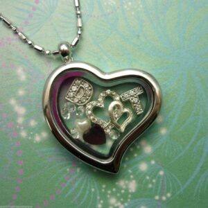 Love Charm Locket - Customized with your Initials, Perfect Personalised Gift