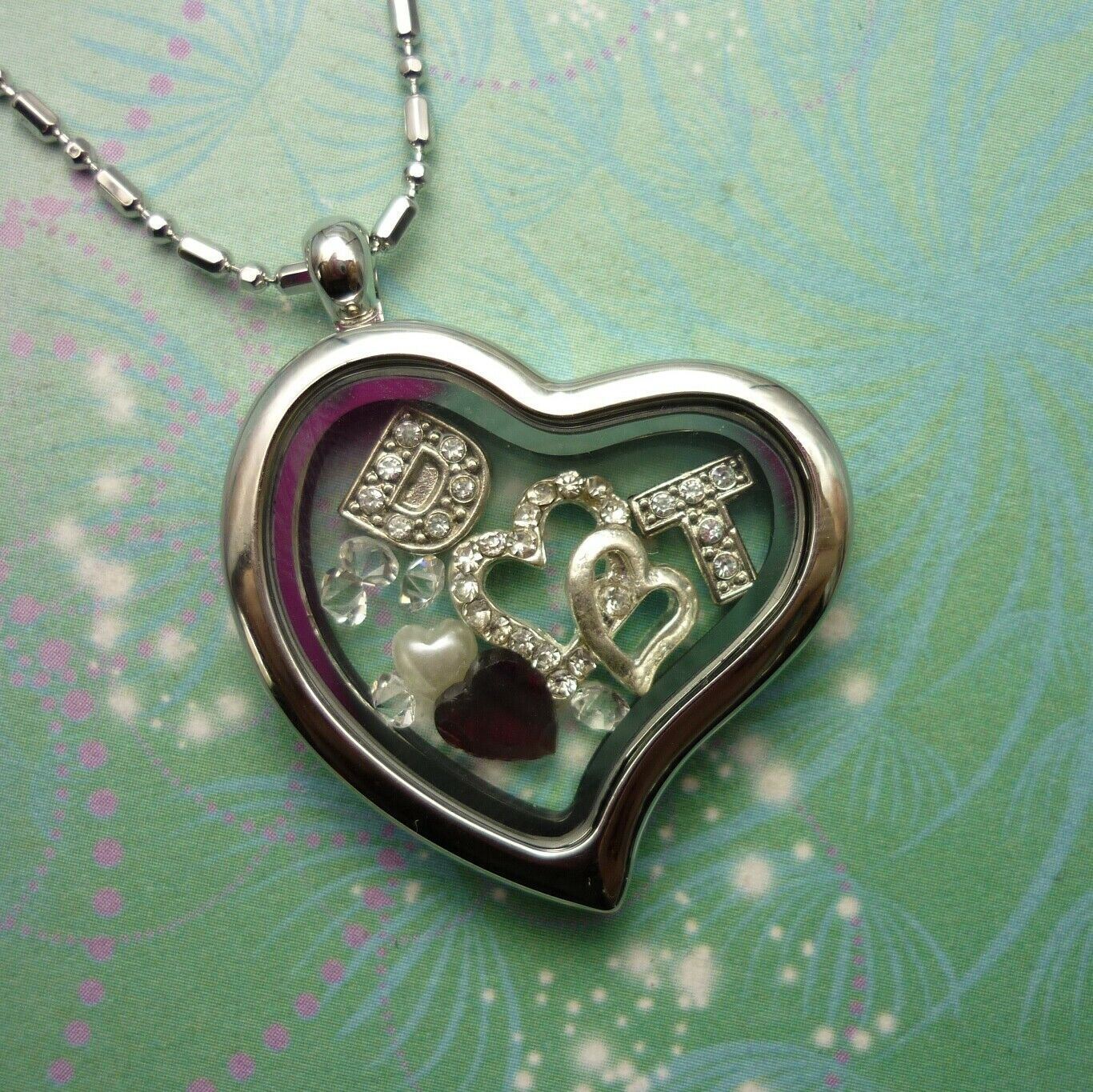 Bridal Gift: Personalized Love Floating Charm Locket with Your Initials - Image 5