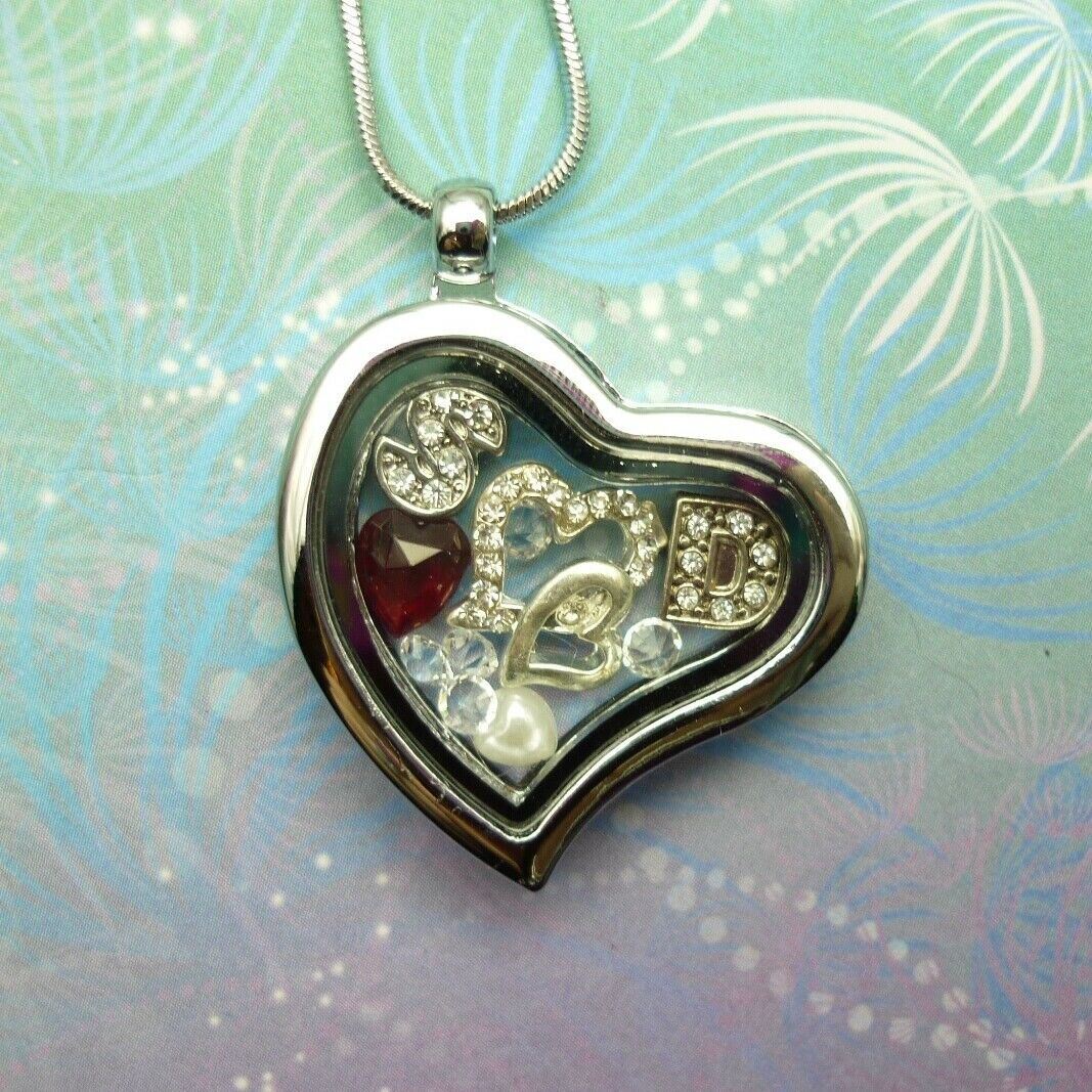 Bridal Gift: Personalized Love Floating Charm Locket with Your Initials - Image 7
